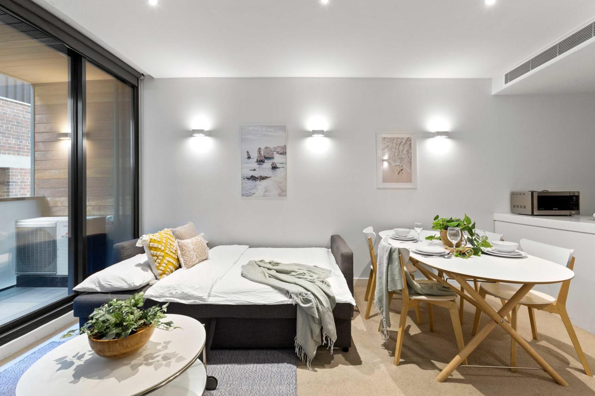 A Chic & Comfy 2Br Apt Near Federation Square 멜번 외부 사진